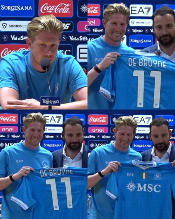 De Bruyne: Tôi sẽ luôn đến từ Manchester City, tôi có thể thể hiện sức mạnh của mình ở Naples